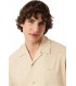 Camisa Lacoste Relaxed Twill Beige