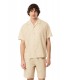 Camisa Lacoste Relaxed Twill Beige