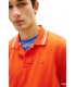 Polo Tommy Jeans Tipped Rojo