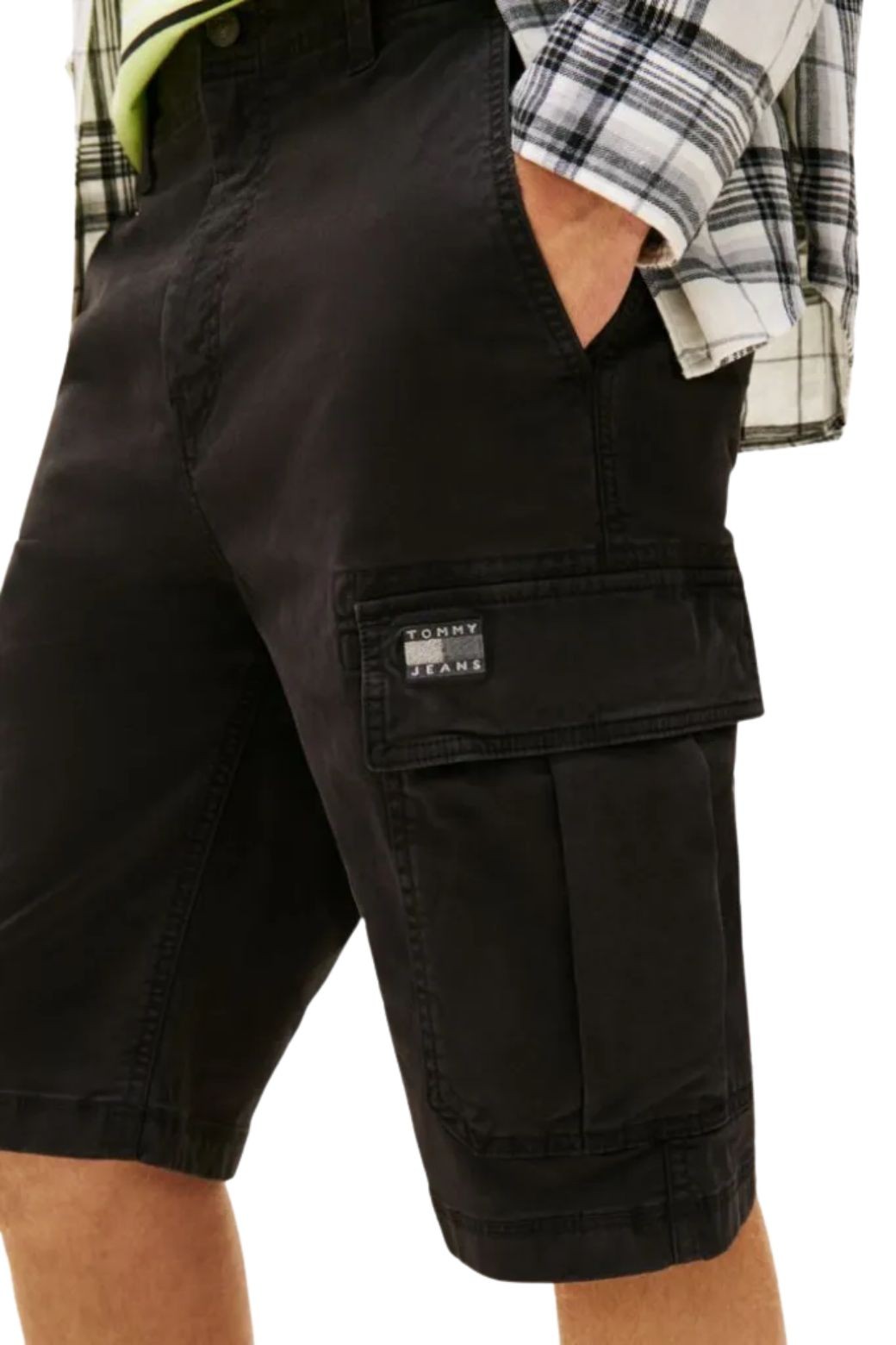 Pantalon Tommy Jeans Cargo Negro