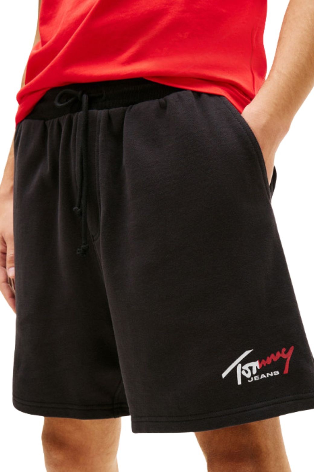 Bermuda Tommy Jeans Signature Negra