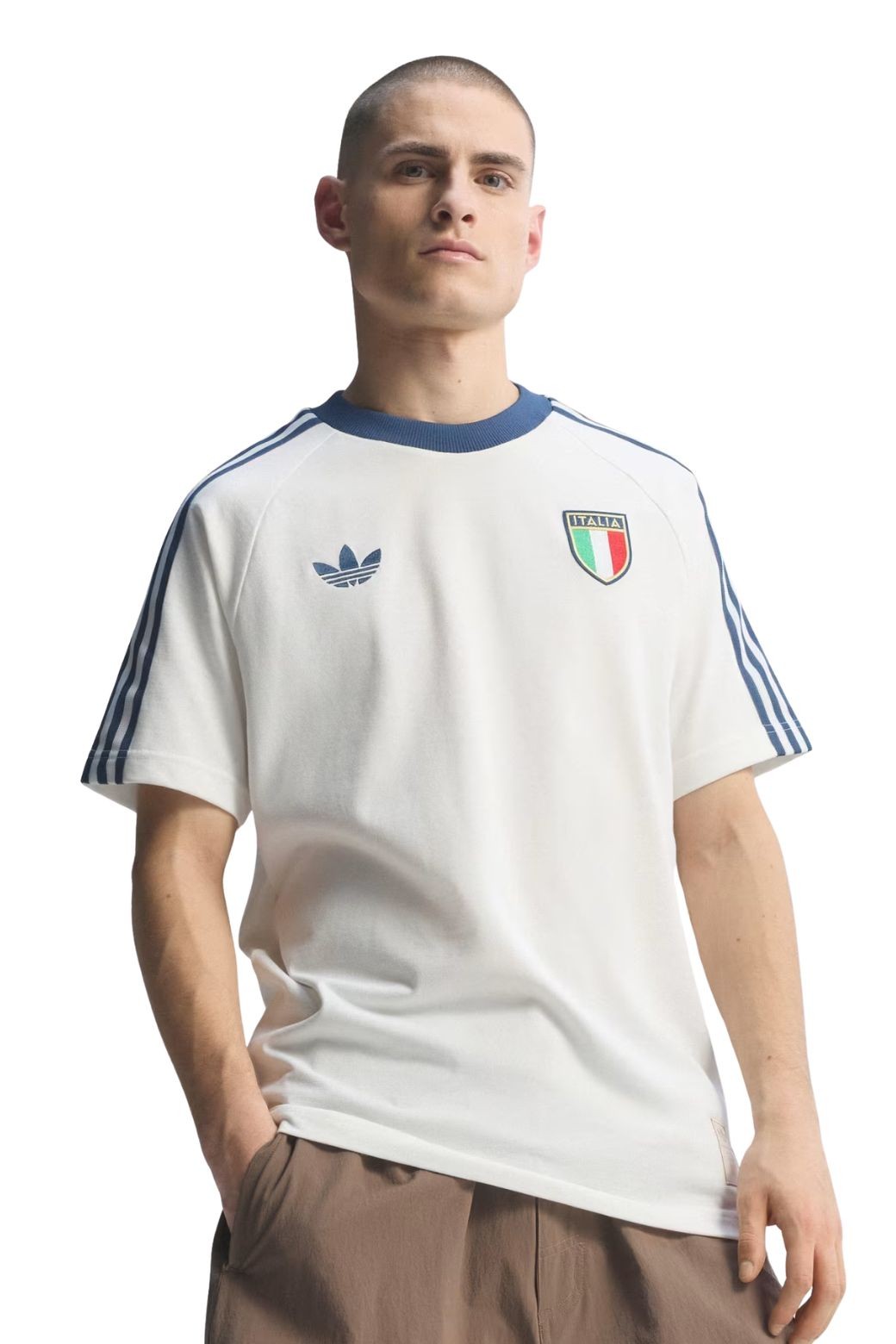 Camiseta Adidas Italia Originals Blanca