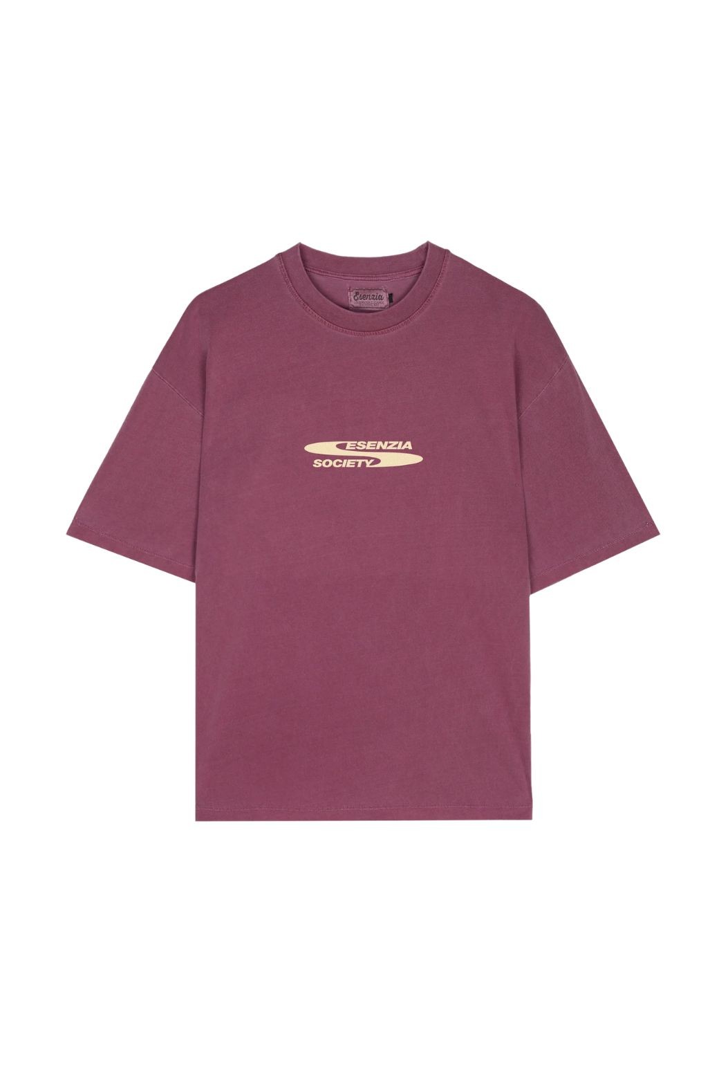 Camiseta Esenzia Grape Graphic Tee Morada