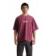 Camiseta Esenzia Grape Graphic Tee Morada