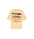 Camiseta Esenzia Graphic Tee Amarilla