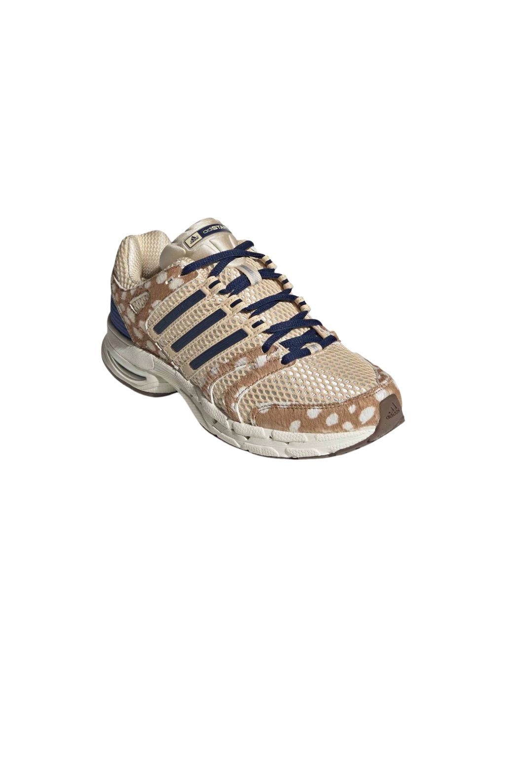 Zapatillas Adidas Adistar Control 5 Beige y Azul