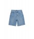 Bermudas We Are Not Friends Bicolor Beige y Azul