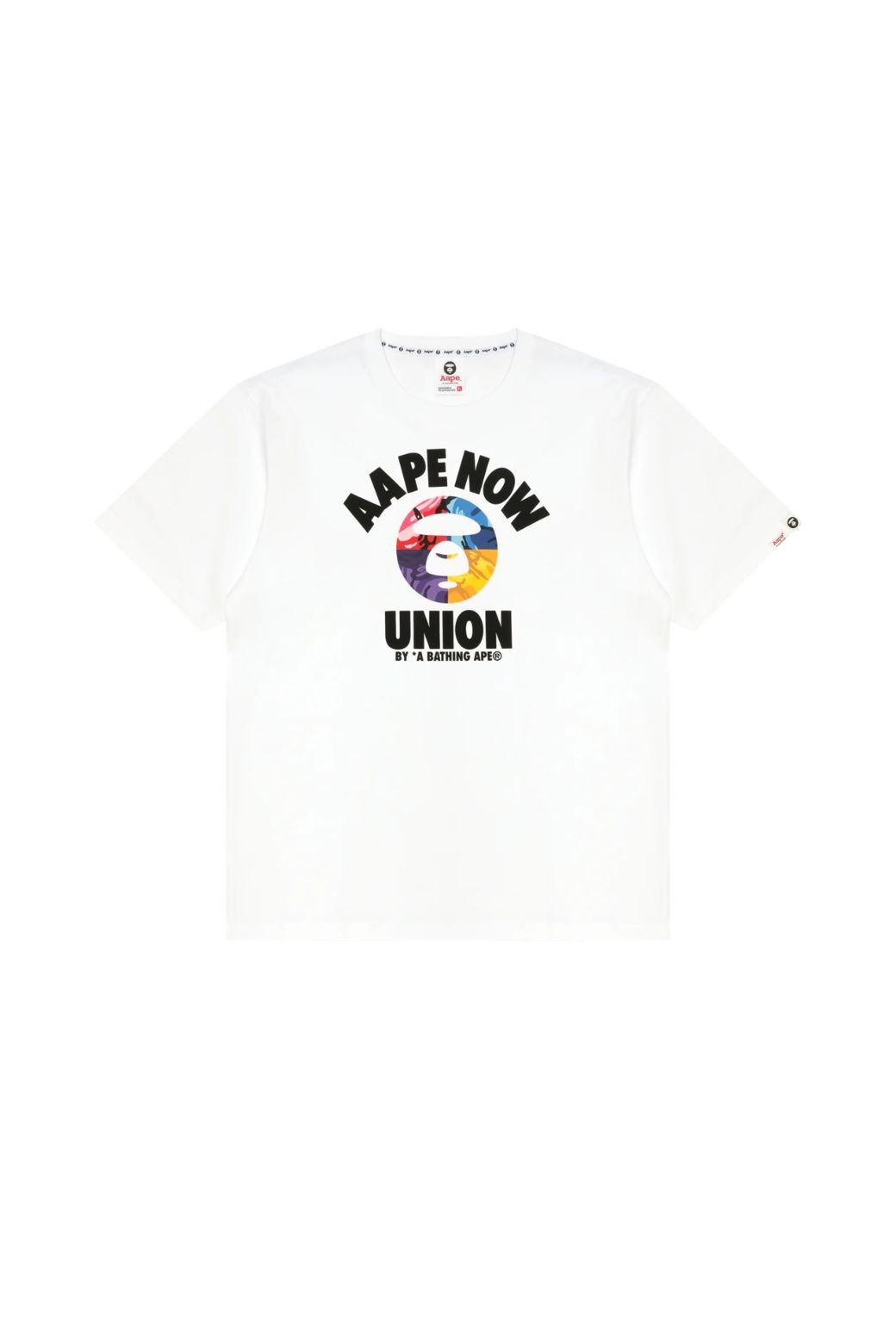 Camiseta AAPE Now Union Blanca