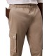 Pantalon Calvin Klein Skinny Fit Marron