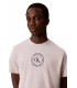 Camiseta Calvin Klein Graphic Crest Beige