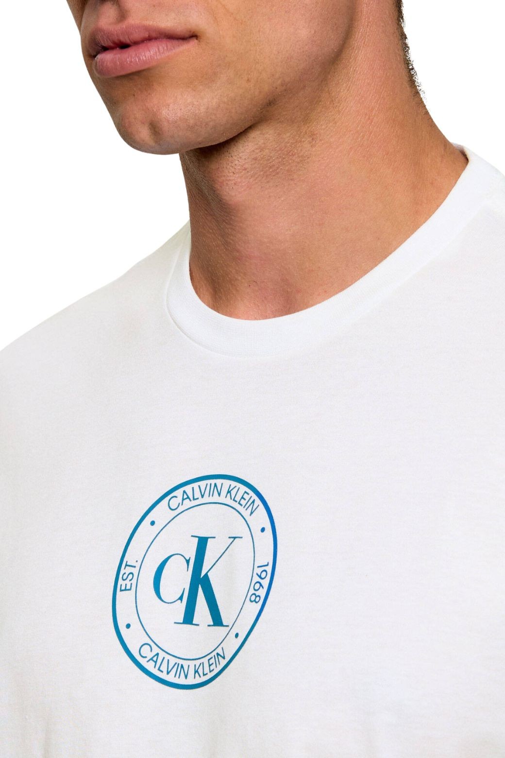 Camiseta Calvin Klein Graphic Crest Blanca