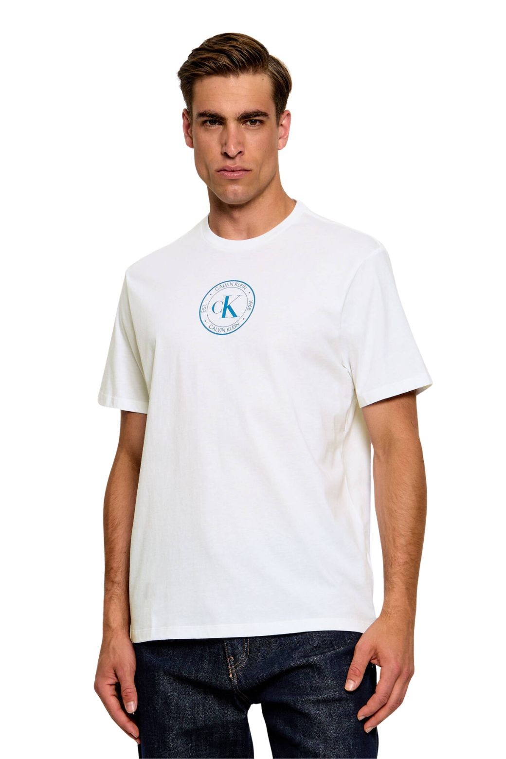 Camiseta Calvin Klein Graphic Crest Blanca
