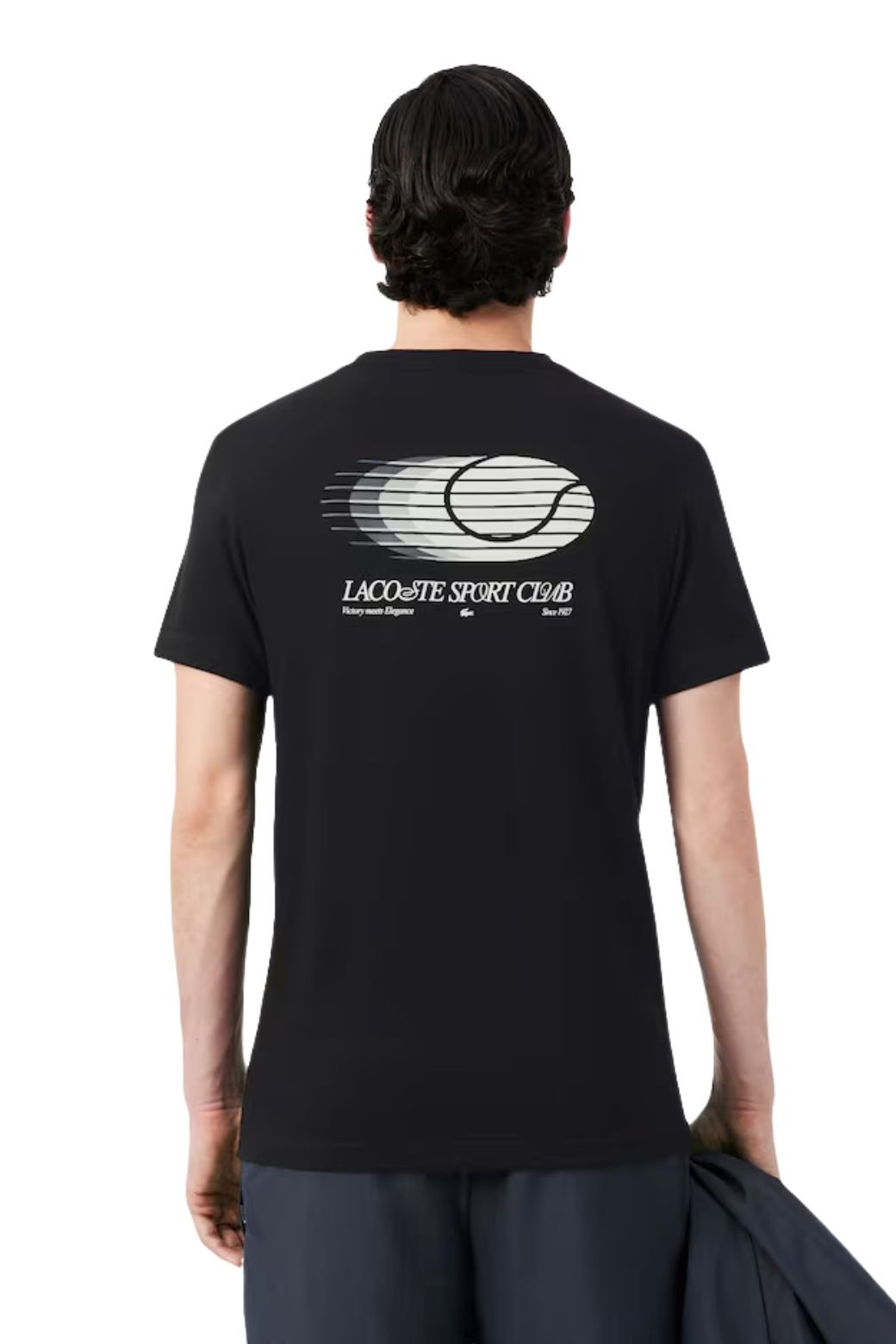 Camiseta Lacoste Ultradry Negra