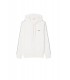 Sudadera Lacoste Capucha Franjas Blanca