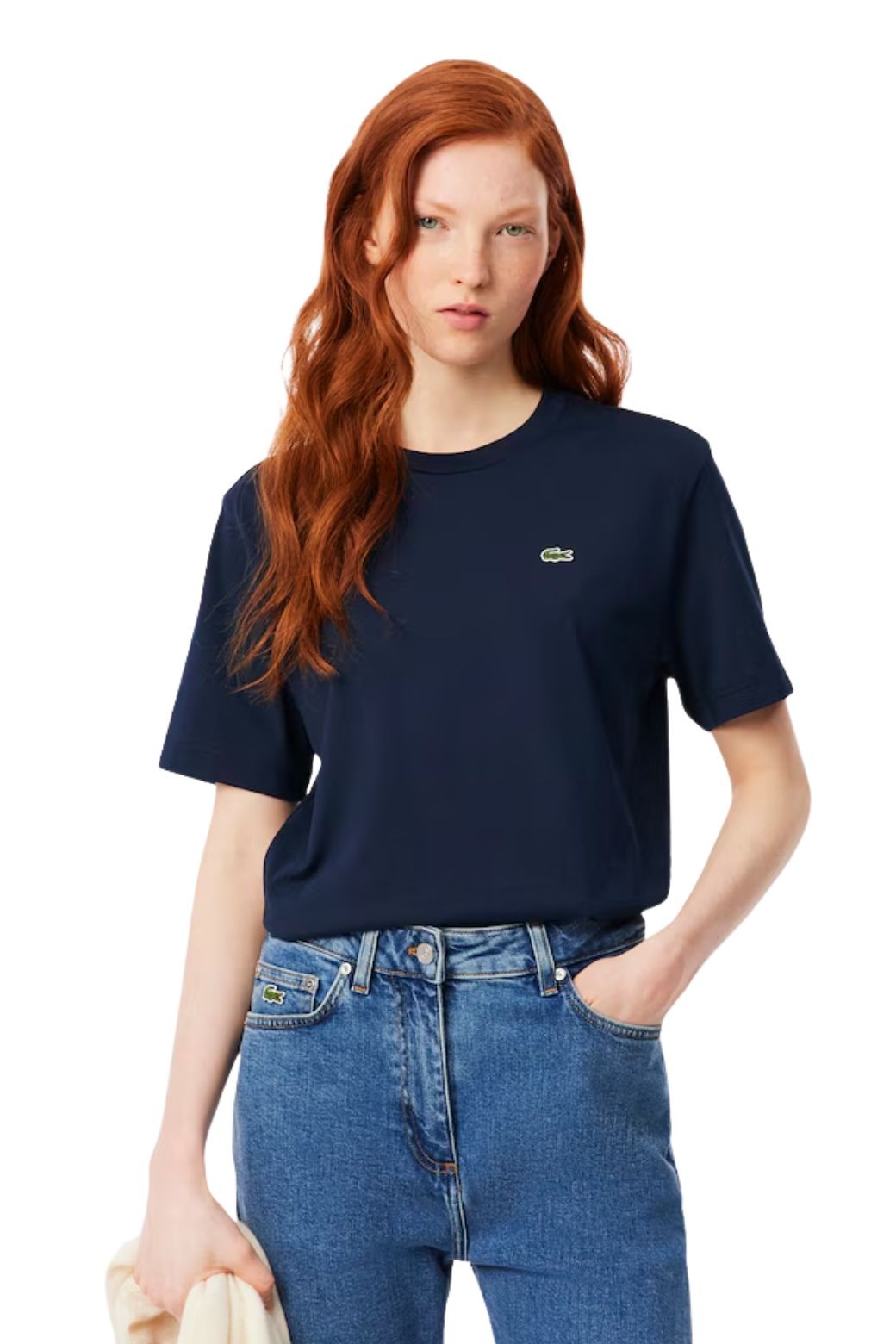 Camiseta Lacoste Basic Azul Marino