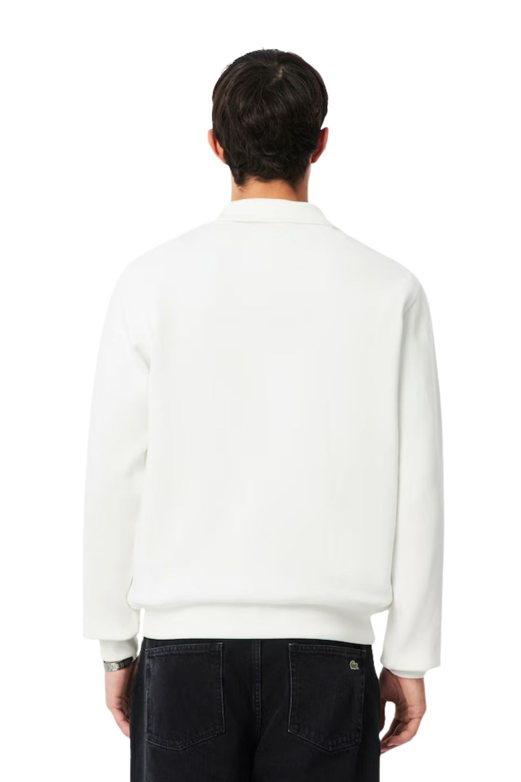 Chaqueta Lacoste Interlock Blanca