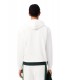 Sudadera Lacoste Colorblock Blanca y Verde