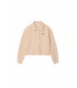 Sudadera Lacoste Oversize Polo Beige