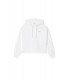 Sudadera Lacoste Capucha Oversized Blanca