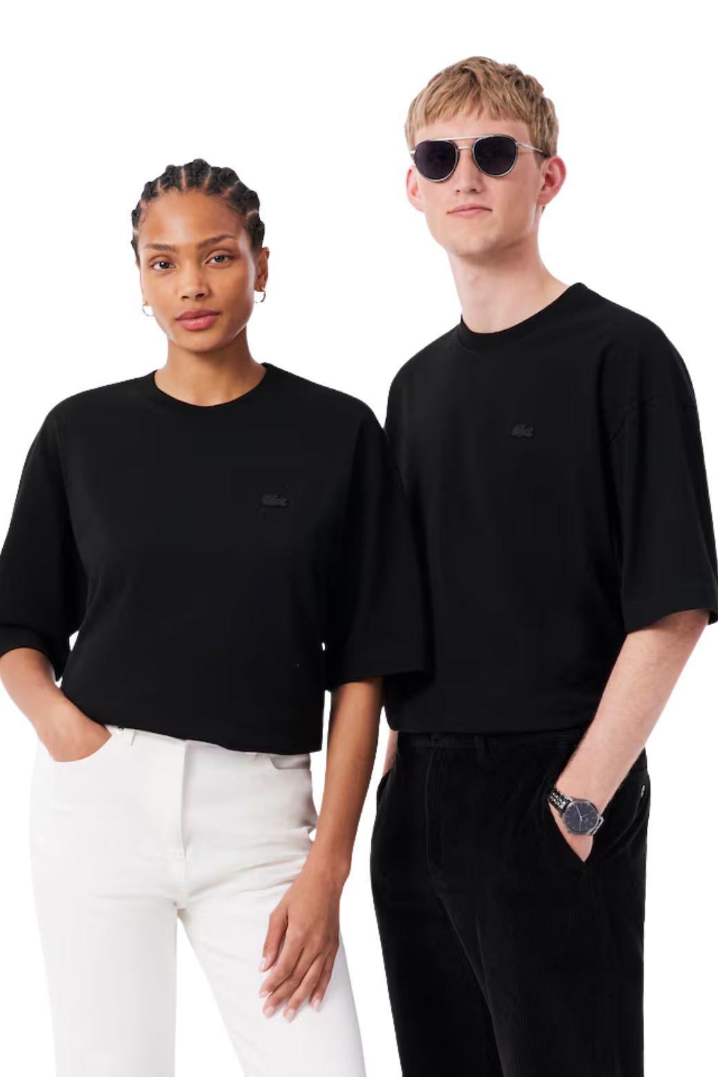 Camiseta Lacoste Punto Negra