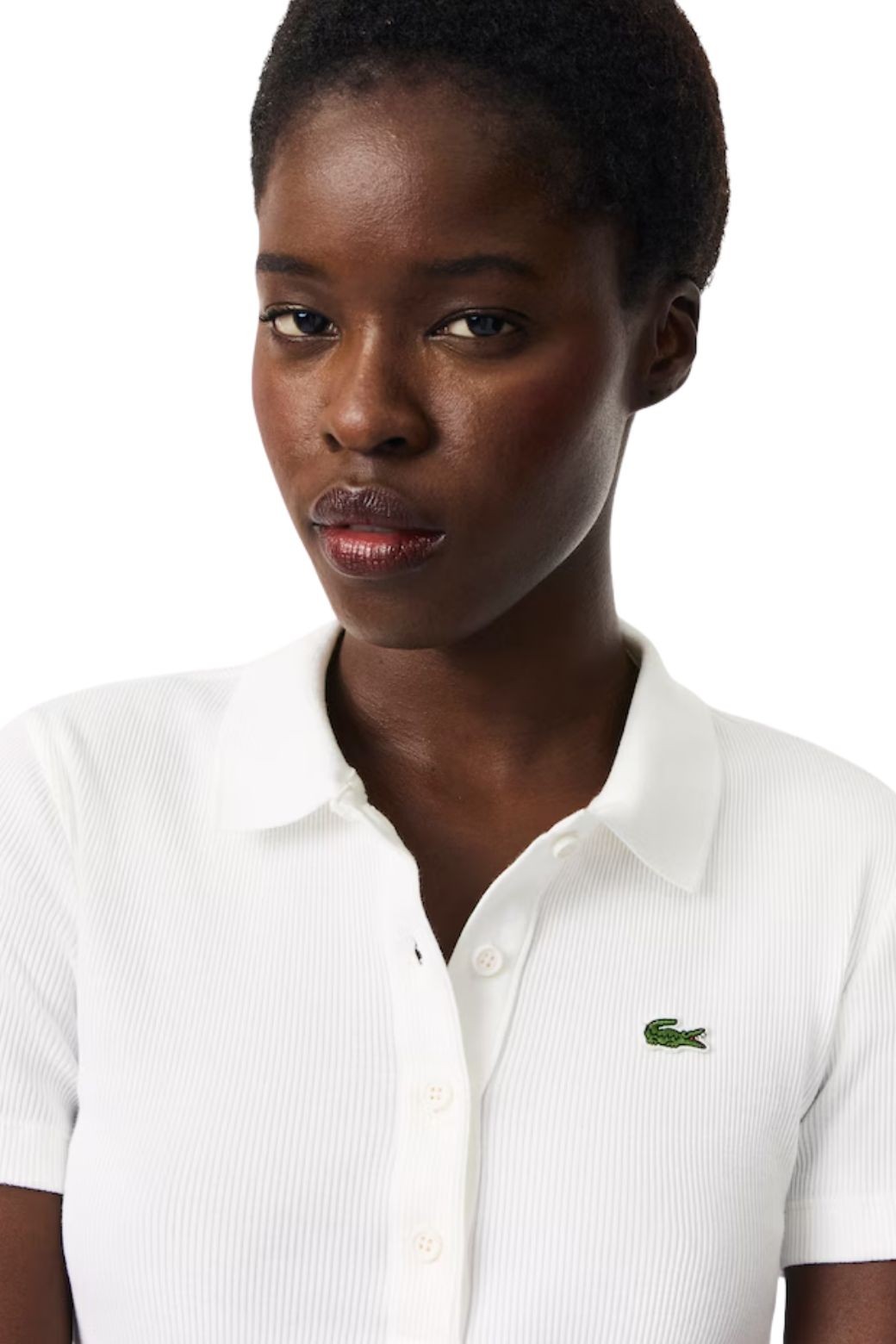 Polo Lacoste L.12 canale Blanco