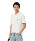 Polo Lacoste Franjas Blanco