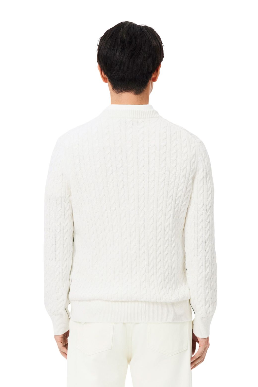 Jersey Lacoste Punto Blanco
