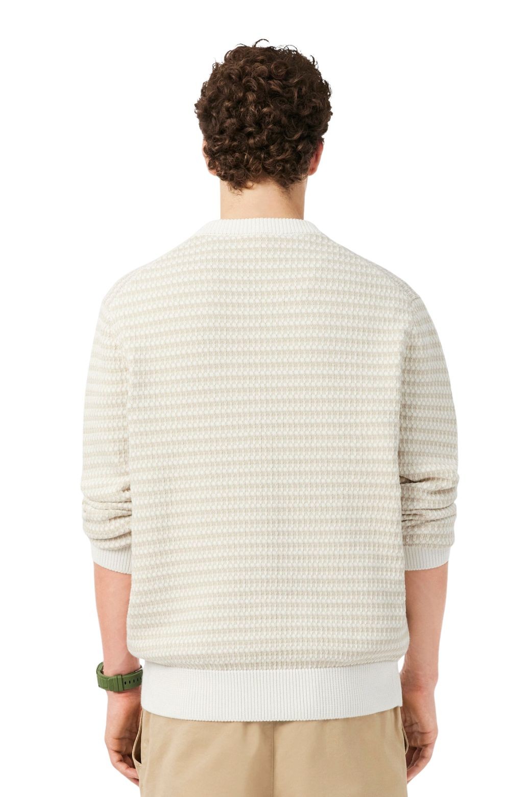 Jersey Lacoste Punto Beige