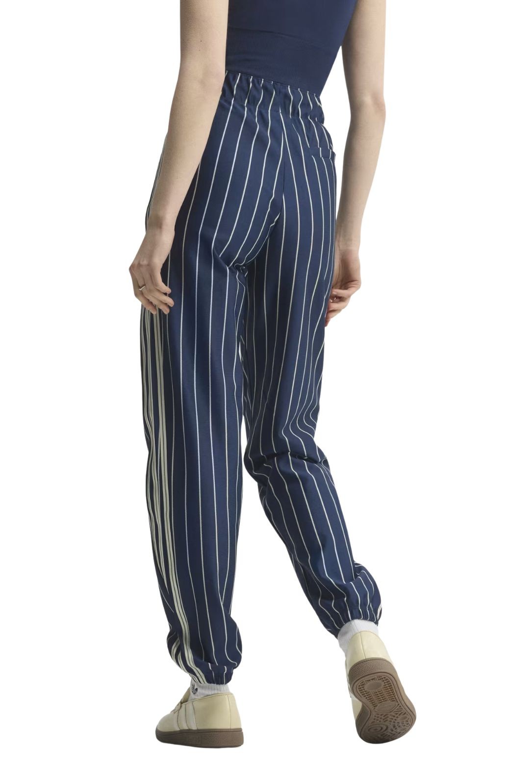 Pantalon Adidas W Pinstripe Firebird Azul marino