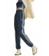 Pantalon Adidas W Pinstripe Firebird Azul marino