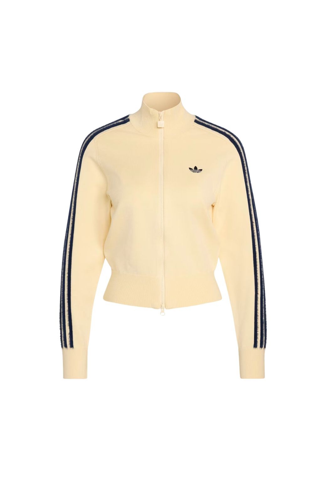 Chaqueta Adidas W Knitted Firebird Beige