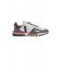 Zapatillas Lacoste Elite Active Gris y Naranja
