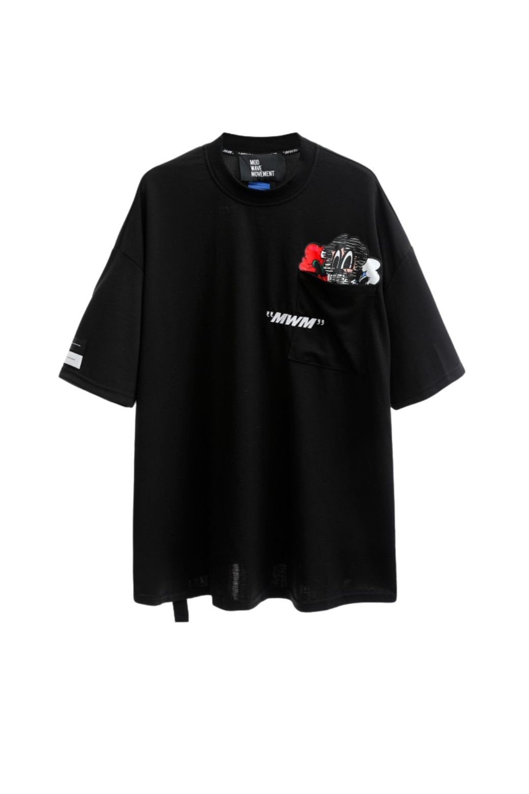 Camiseta MWM Vanguards Dog Pocket Negra