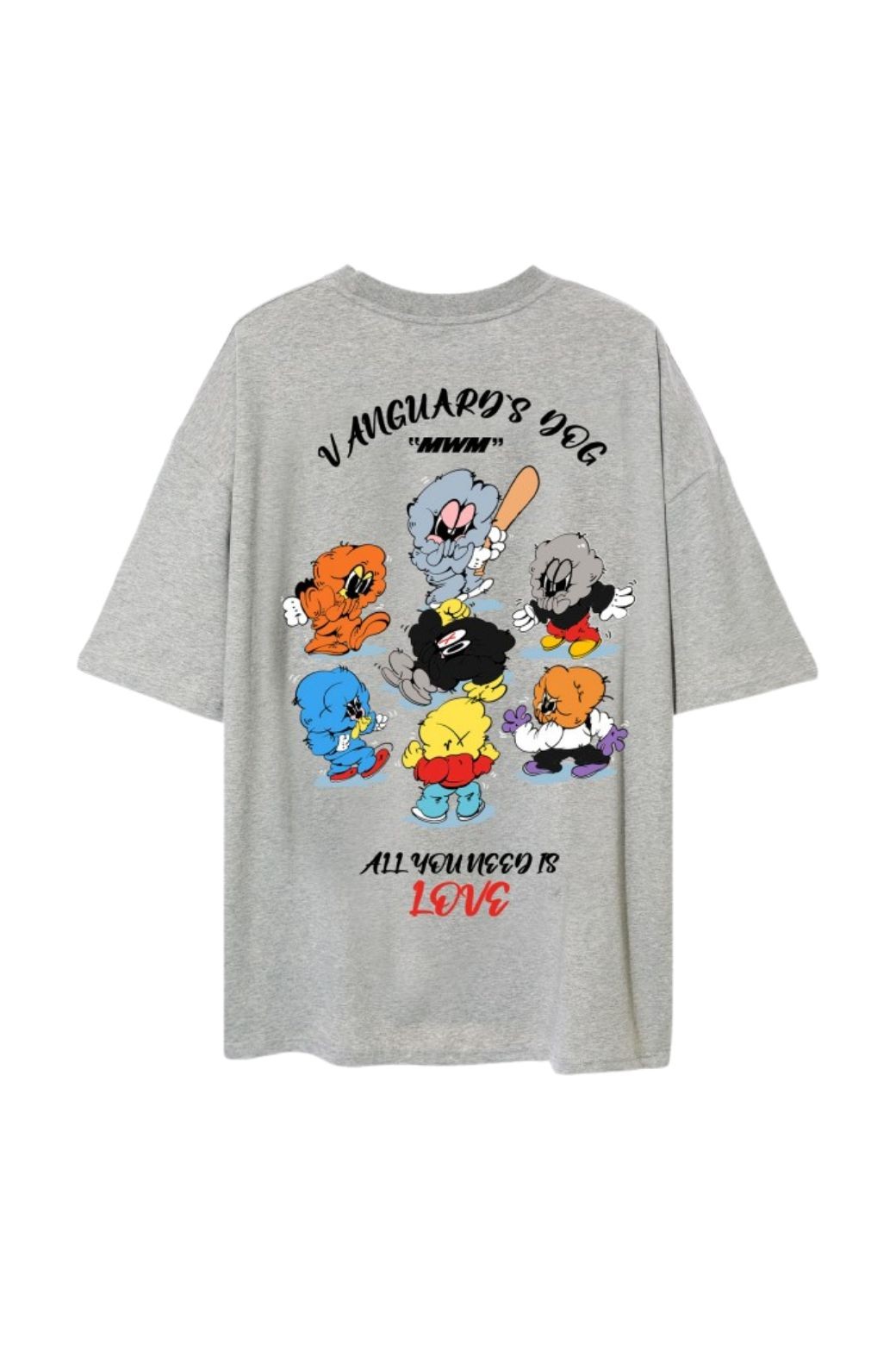 Camiseta MWM Vanguards Dog Pocket Gris
