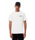 Camiseta Lacoste Estampado Tenis Blanca