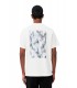 Camiseta Lacoste Estampado Tenis Blanca