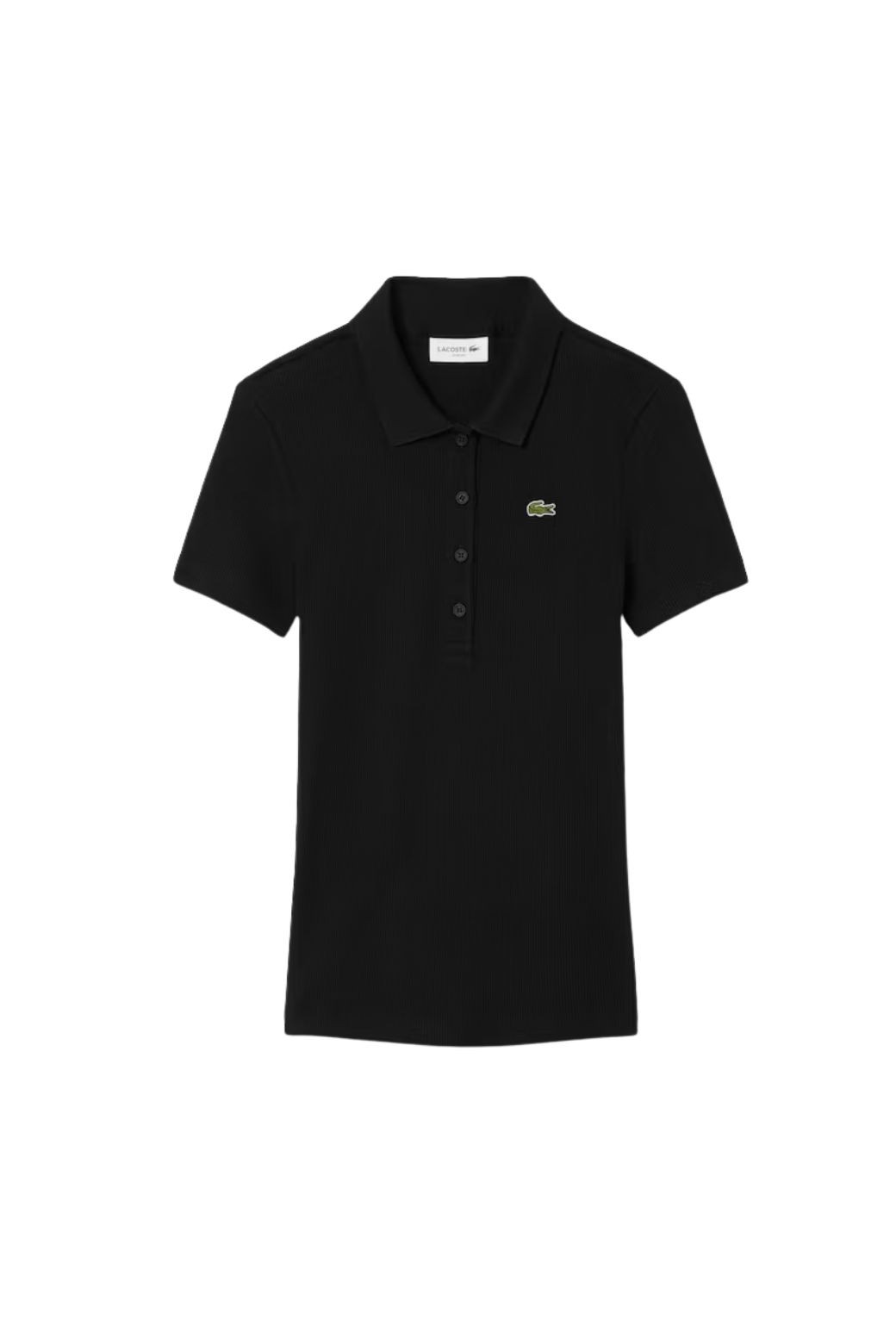 Polo Lacoste L.12 Negro