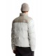 Abrigo The North Face Saikuru Beige y Blanco