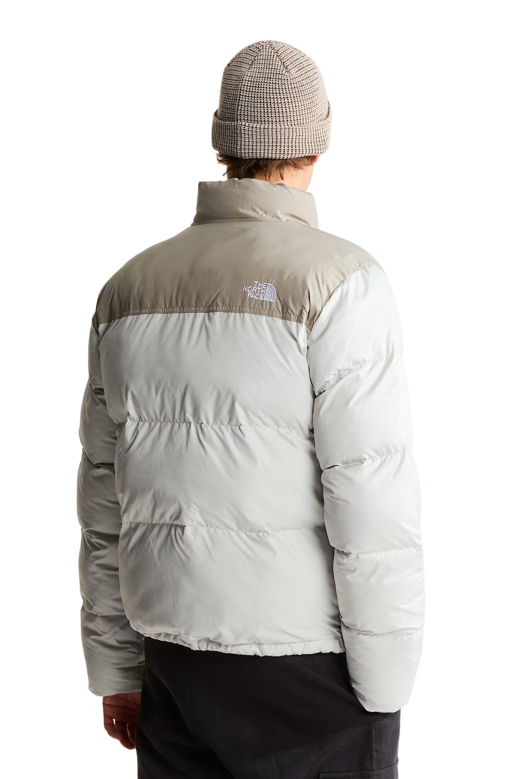 Abrigo The North Face Saikuru Beige y Blanco