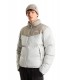 Abrigo The North Face Saikuru Beige y Blanco