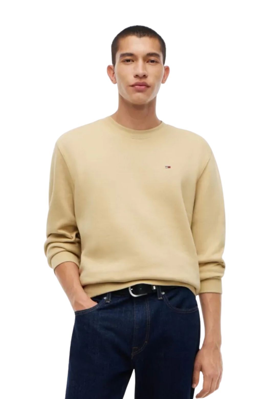 Sudadera Tommy Jeans Basic Beige