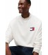 Sudadera Tommy Jeans Wavy Flag Blanca