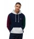 Sudadera Tommy Jeans Colorblock Azul marino, Gris y Verde