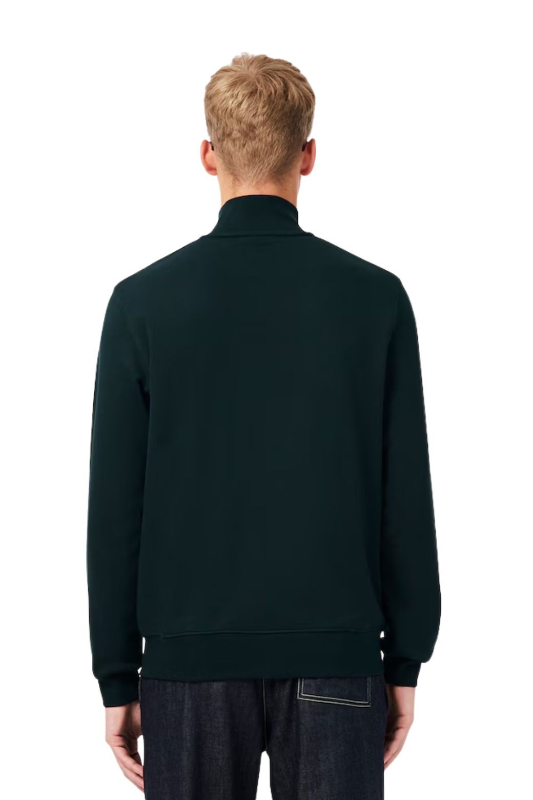 Chaqueta Lacoste Half-Zip Verde