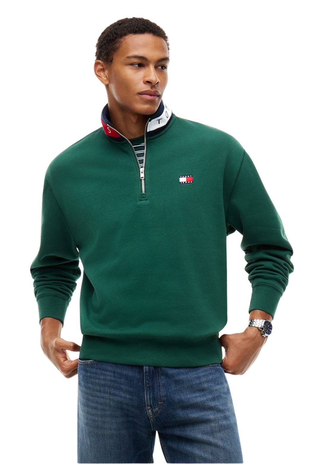 Chaqueta Tommy Jeans Branded Verde