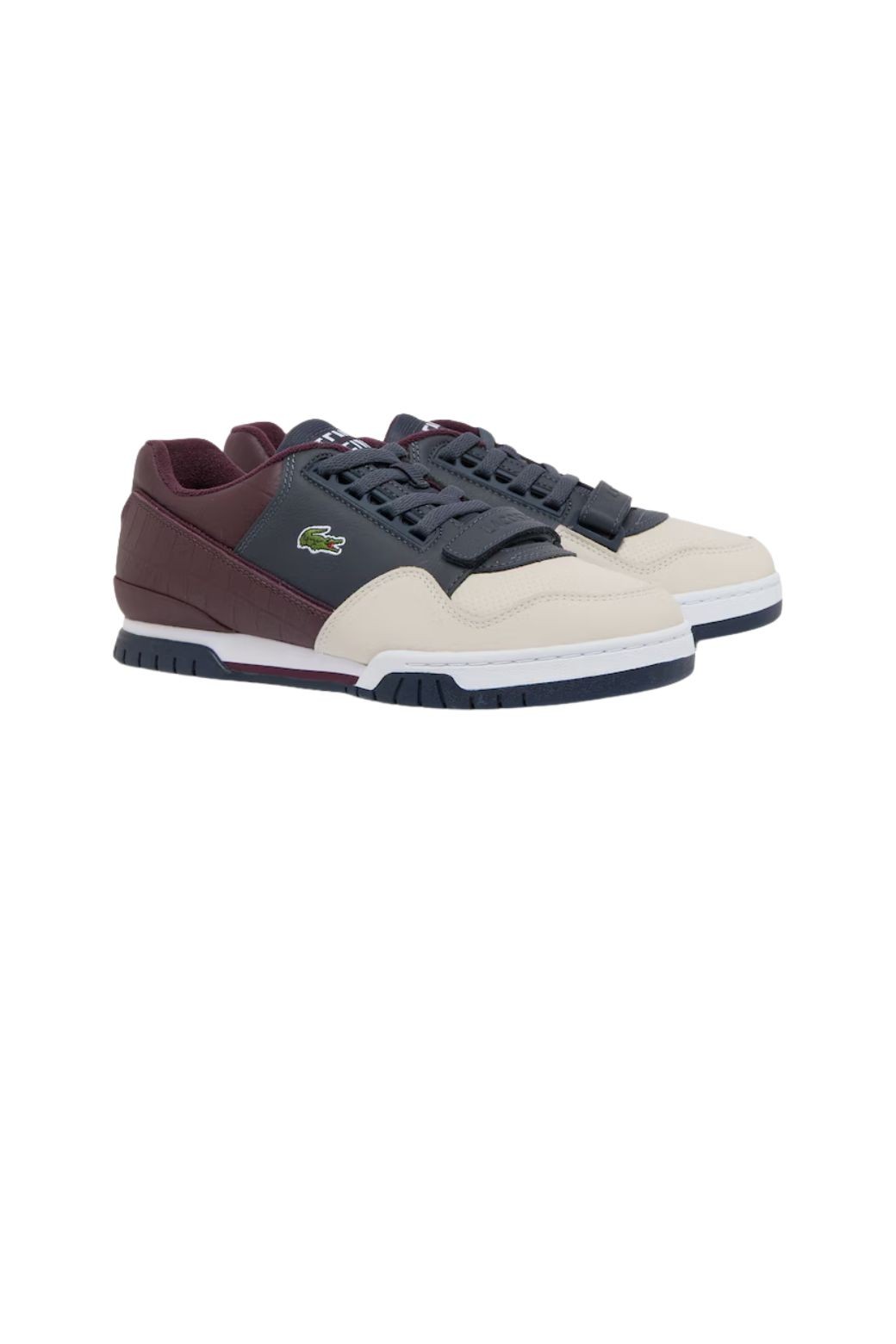 Zapatillas Lacoste Missouri Azul marino y burdeos