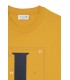 Camiseta Lacoste Estampada Amarilla