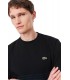Camiseta Lacoste Colorblock Negra y Azul marino