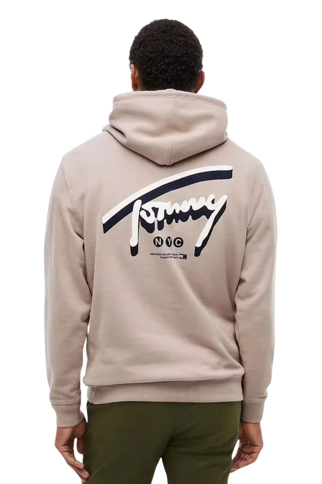 Sudadera Tommy Jeans Signature Beige