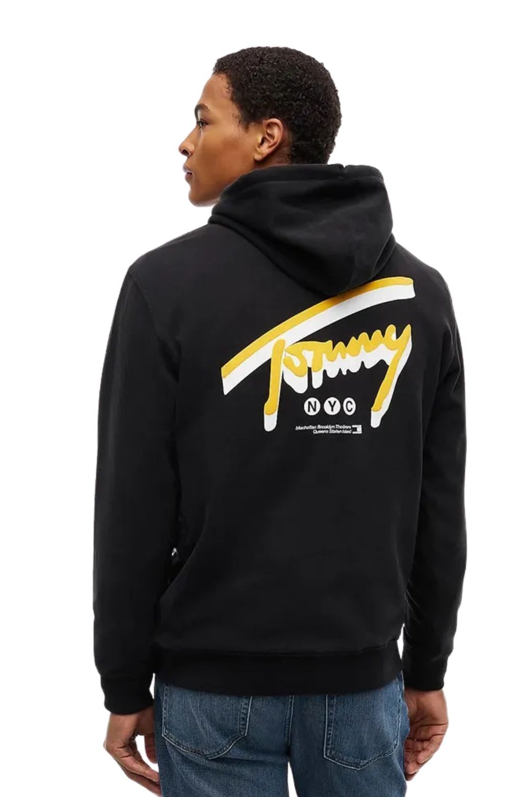 Sudadera Tommy Jeans Signature Negra